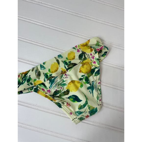 Catherine Malandrino Floral One Shoulder Bathing suit & Pilyq Bottom Set 7-8 yo - Picture 6 of 7